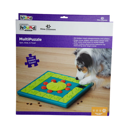 Nina Ottosson Multipuzzle Treat-Hiding Dog Game