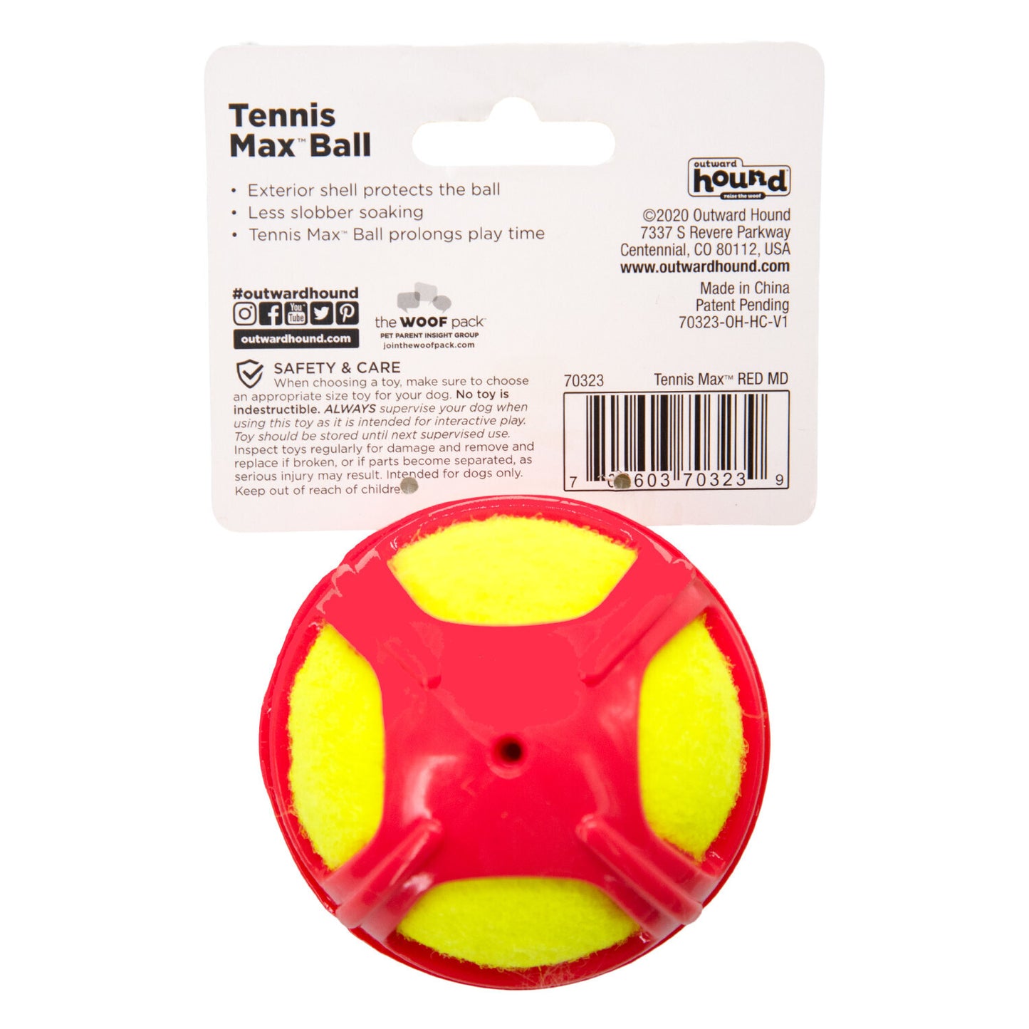 Outward Hound Tennis Max Fetch Dog Ball