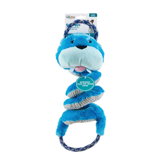 Outward Hound Springys Plush Tug Rope Dog Toy - Walrus