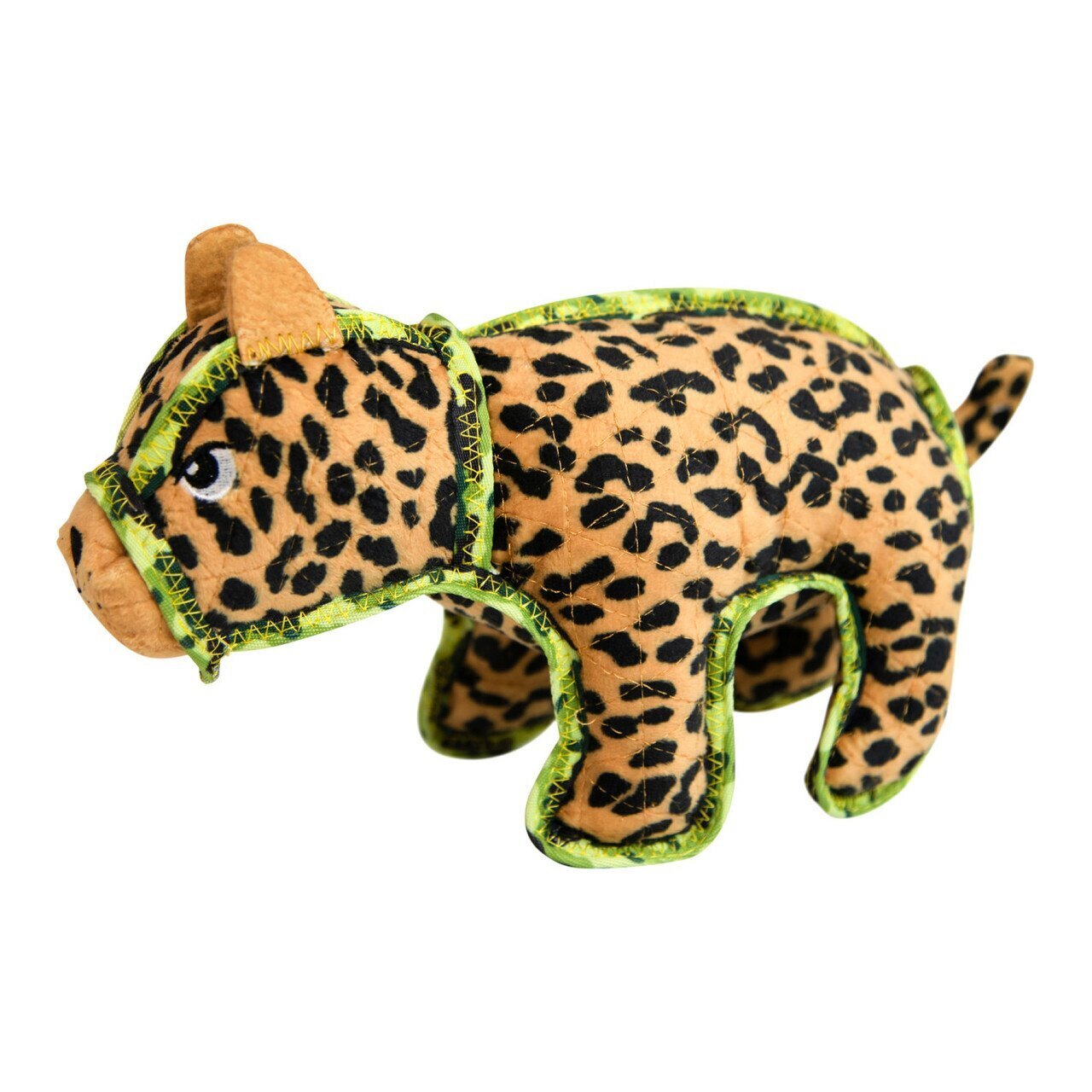 Outward Hound Xtreme Seamz Leopard Squeaker Dog Toy