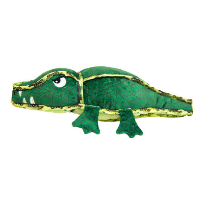 Outward Hound Xtreme Seamz Alligator Squeaker Dog Toy