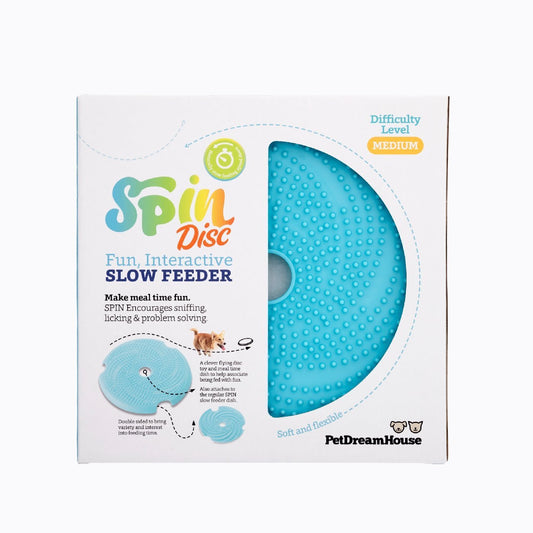 SPIN Disc 2-in-1 Interactive Feeder Lick Pad & Frisbee for Dogs