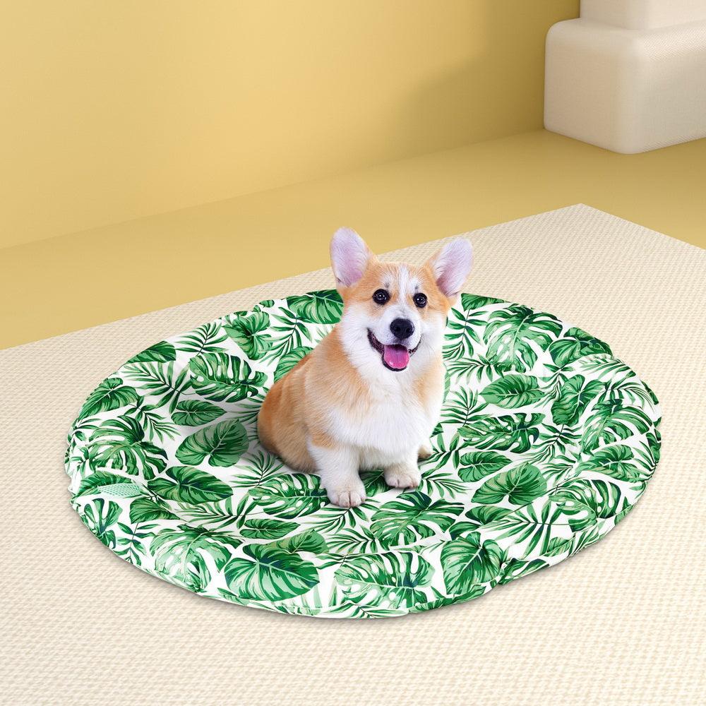 i.Pet Pet Cooling Mat Gel Dog Cat Self-cool Puppy Large Round Bed Summer Cushion - Mega Pet Store