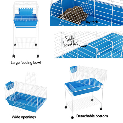 i.Pet Rabbit Cage 88cm Indoor Guinea Pig