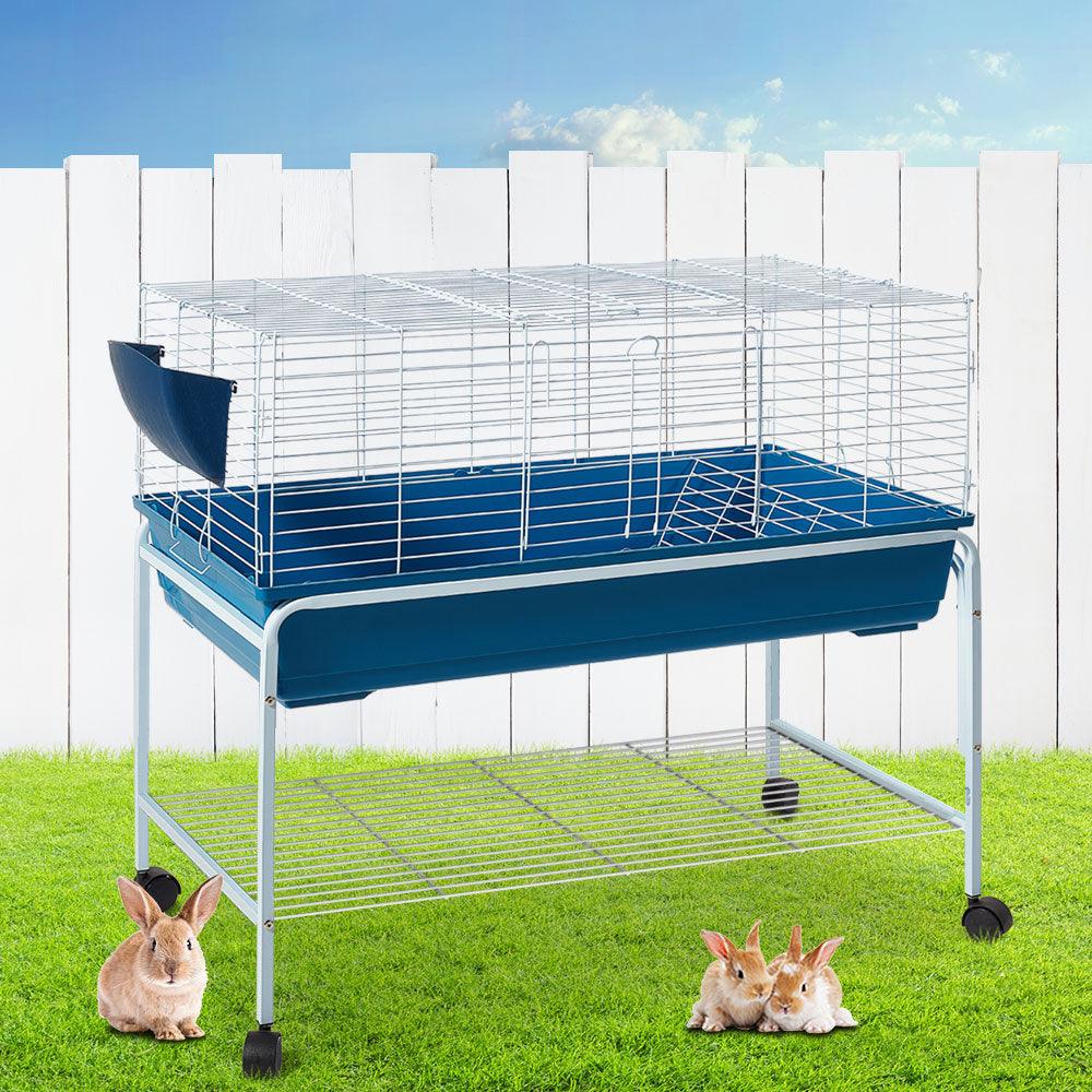 i.Pet Rabbit Cage Hutch 106cm Indoor Enclosure Carrier - Mega Pet Store