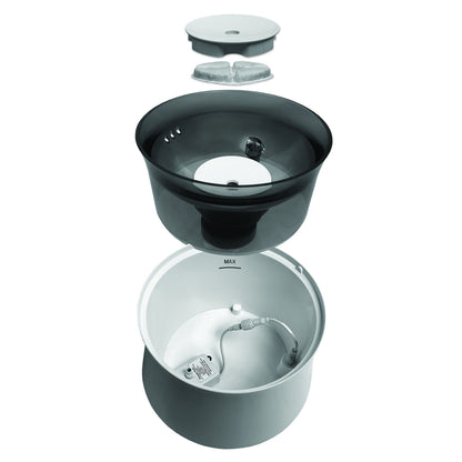 Pioneer Pet Vortex Elevated Water Fountain for Cats & Dogs 3.7 Litres