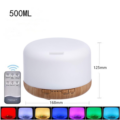 5-in-1 Aroma Diffuser & Air Purifier Wood Grain- Perfect for Pet Owners