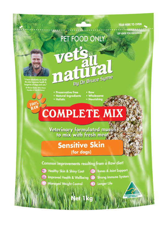 Vets All Natural Complete Mix Sensitive Skin for Dogs