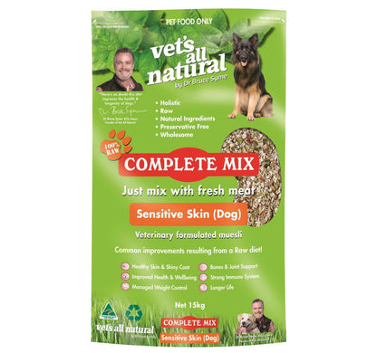 Vets All Natural Complete Mix Sensitive Skin for Dogs