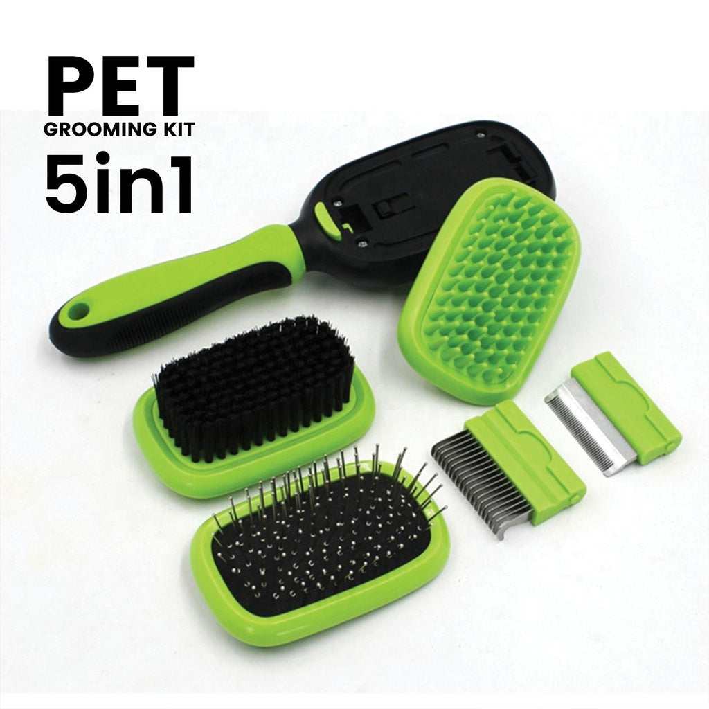 Floofi 5in1 Pet Grooming Set