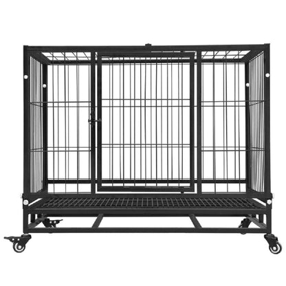 Floofi Dog Cage 32" (with wheels) FI-PC-130-XD - Mega Pet Store