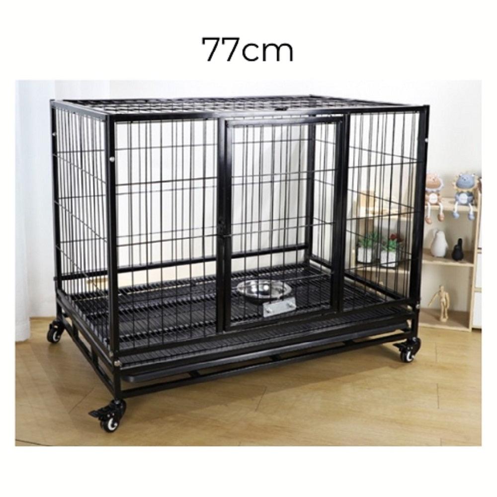 Floofi Dog Cage 32" (with wheels) FI-PC-130-XD - Mega Pet Store