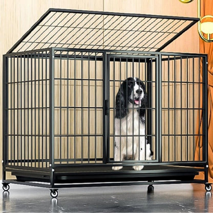 Floofi Dog Cage 32" (with wheels) FI-PC-130-XD - Mega Pet Store