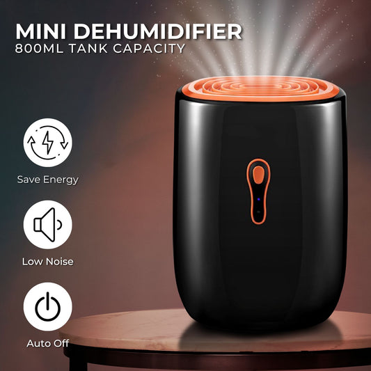 MiraKlass 800ML Dehumidifier (Black) - Mega Pet Store