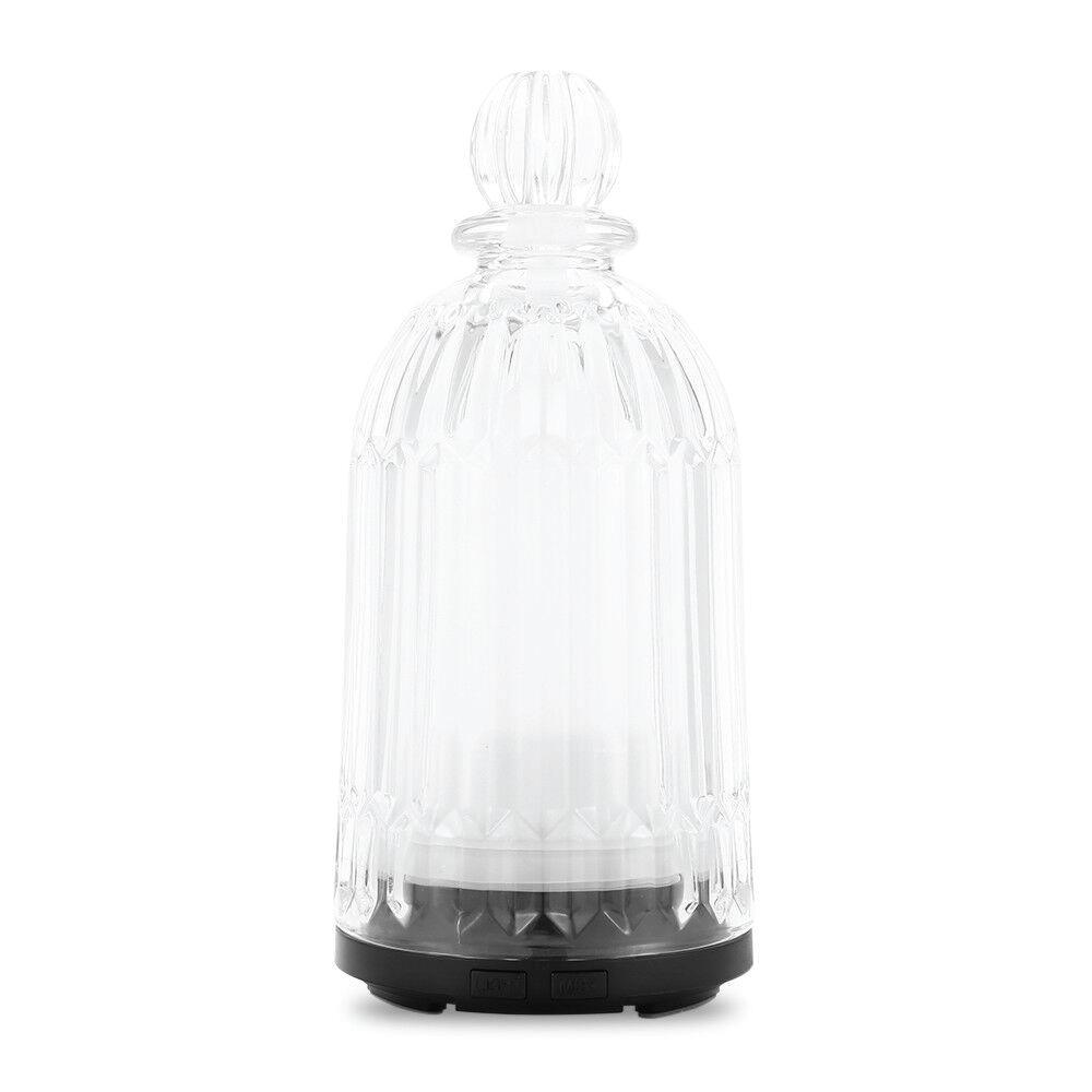 Essential Oil Aroma Diffuser - 120ml 3D Glass Bottle Ultrasonic Mist Humidifier - Mega Pet Store