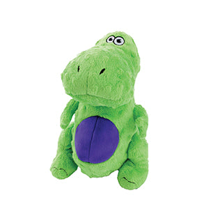 Just For Me Green T-Rex GODOG PLUSH TOY - Mega Pet Store