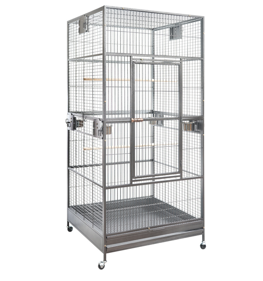 YES4PETS XXL 203cm Macaw Parrot Aviary Bird Cat Pet Cage On Wheels - Mega Pet Store