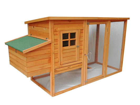 YES4PETS Large Chicken Coop Rabbit Hutch Ferret Cat Guinea Pig Cage Hen Chook House With Open Roof - Mega Pet Store