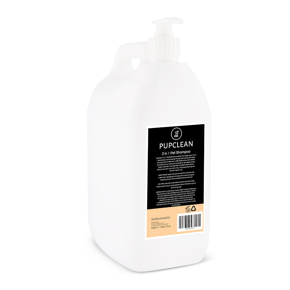 PupClean 2 in 1 Pet Shampoo 5L