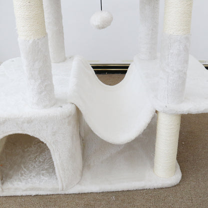 CATIO Multi-level Tall Cat Tree and House Condo C6033