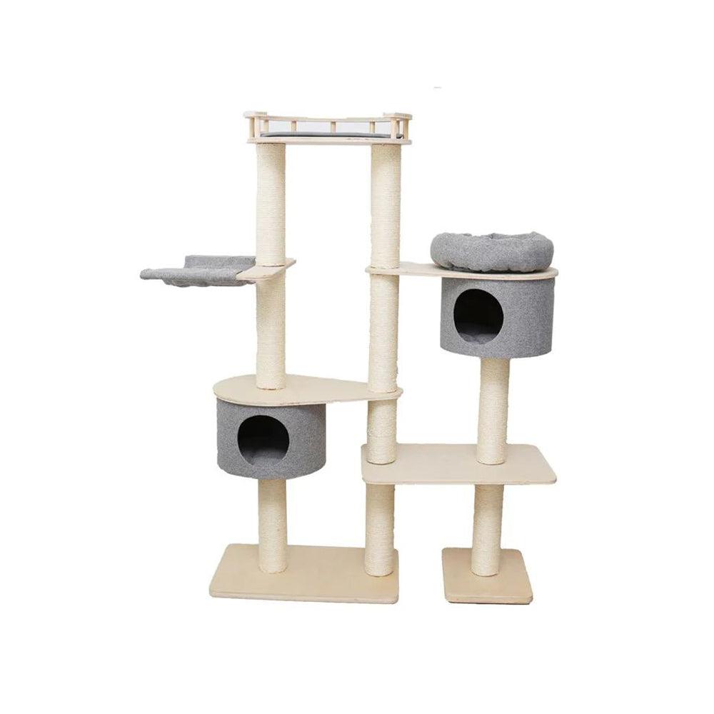 CATIO Duo Cat Climbing Tower and House Condo C6035 - Mega Pet Store