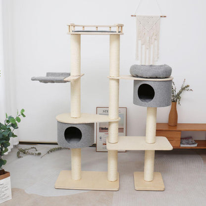 CATIO Duo Cat Climbing Tower and House Condo C6035 - Mega Pet Store