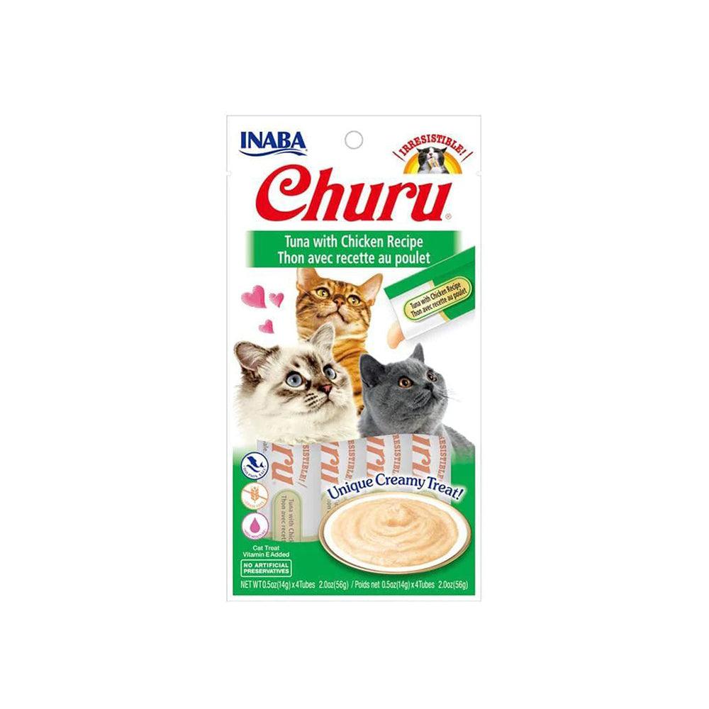 INABA Churu Tuna With Chicken Recipe (14G X 4) 6PK - Mega Pet Store