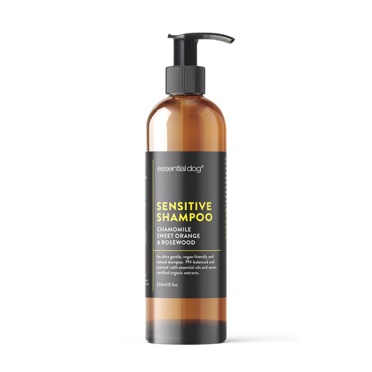 Natural Sensitive Dog Shampoo (Chamomile, Sweet Orange & Rosewood) - Mega Pet Store