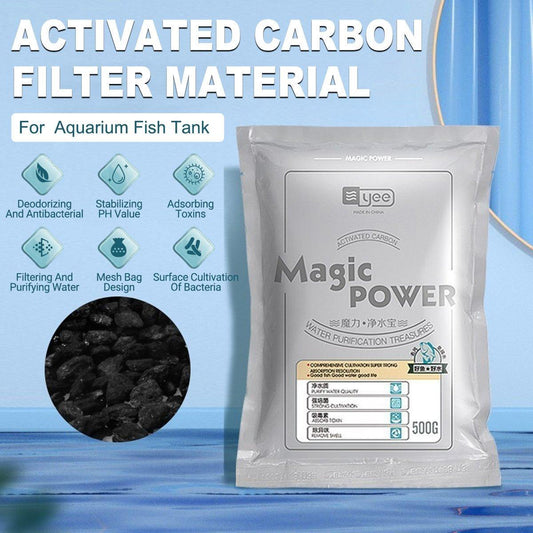 Premium Aquarium Filter Media Activated Carbon Water Filtration for Fish Tanks