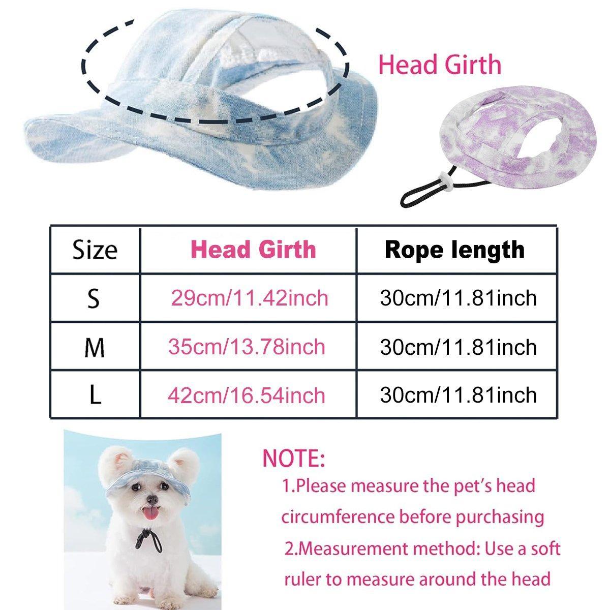 Adjustable Pet Hat with Cute Leaky Ears Sunscreen Fisherman Hat Four Seasons Use - Orange Red - M