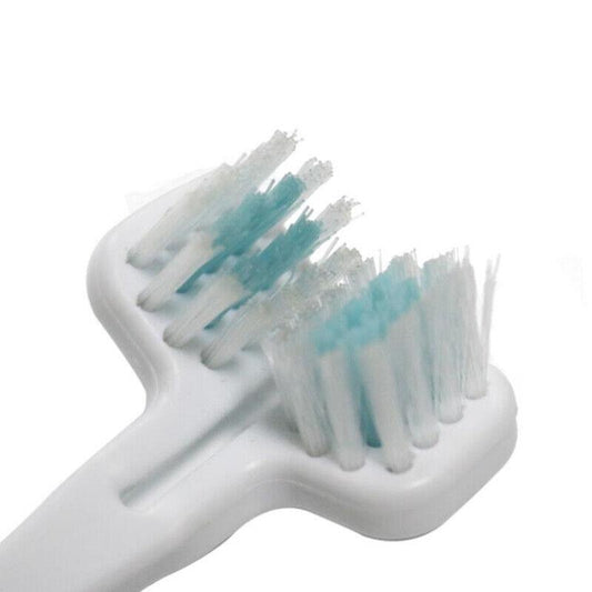 Double Head Toothbrush Dog Pet Cat Brush Dental Health Gum Care Cleaning Teeth