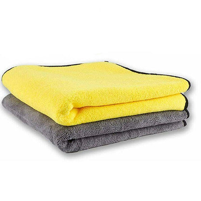 Pet Drying Towel Ultra-Absorbent Water Dog Cat Bath Microfiber Clean Soft Cloth - 30 X 30CM