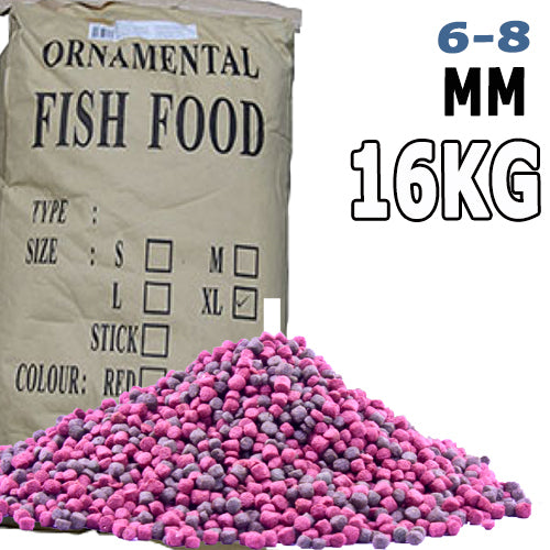 6-8mm Premium Floating Pellet 16Kg Bag - Mega Pet Store