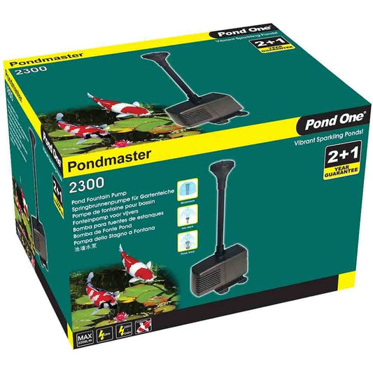 Pond One PondMaster 2300 Pond Fountain Pump Kit - 2200L/H - Mega Pet Store