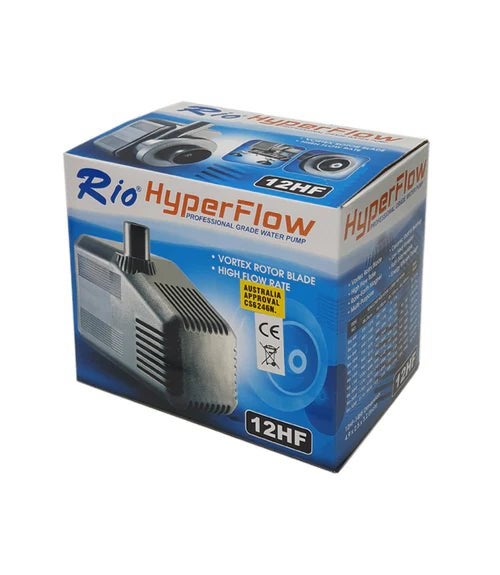 Submersible Water Pump 2850L/HR - Rio Hyper flow 12HF - Professional Grade - Mega Pet Store