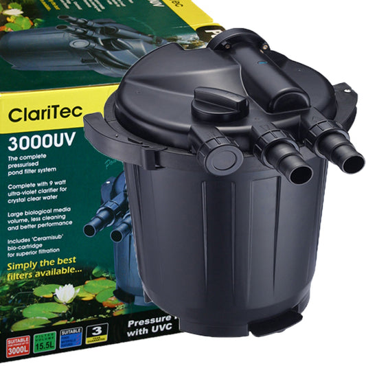 Pond One Claritec 3000UV Pressure Filter - Mega Pet Store