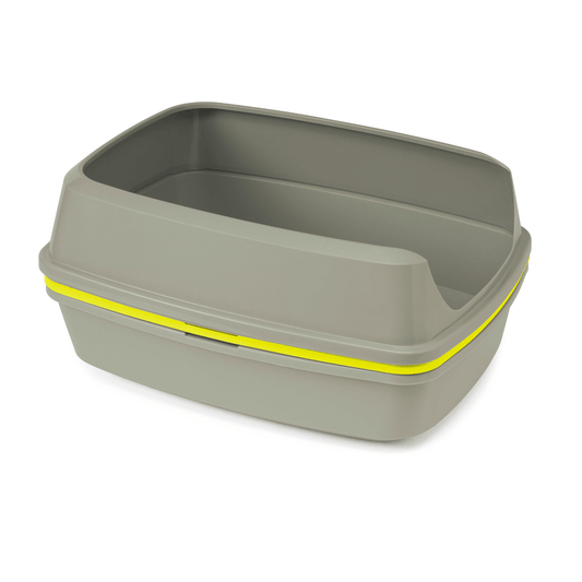 Scoop Free Cat Litter Box, Moderna Lift-to-Sift Grey, Jumbo - Mega Pet Store