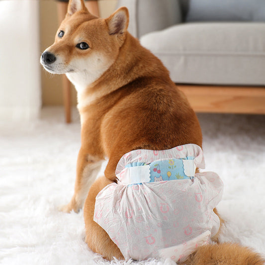 Ondoing Pet Disposable Diapers Dog Puppy Nappy Hygienic Male Female Wraps Toilet Trainer - Mega Pet Store