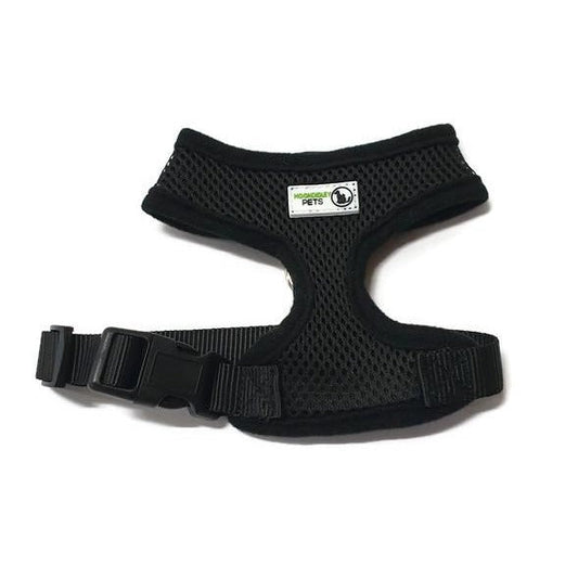 Pet Harness Soft Air Mesh Padded Adjustable - Moondidley Pets Large Black - Mega Pet Store