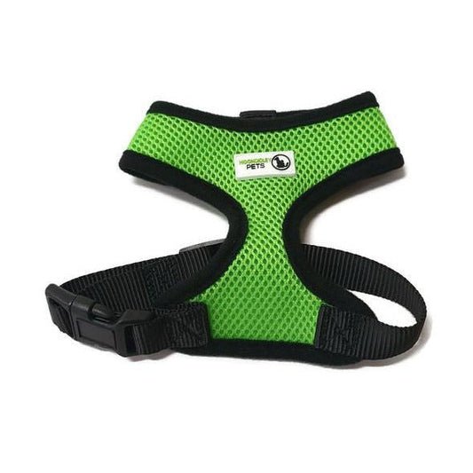 Pet Harness Soft Air Mesh Padded Adjustable - Moondidley Pets Large Green - Mega Pet Store