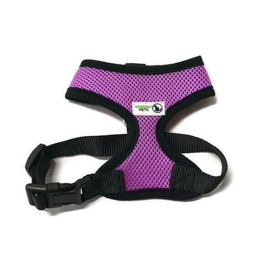 Pet Harness Soft Air Mesh Padded Adjustable - Moondidley Pets Large Purple - Mega Pet Store