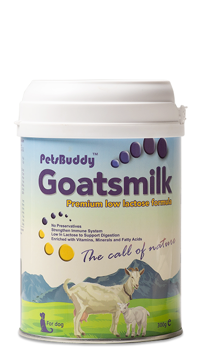 PetsBuddy Goatmilk Premium Low Lactose Formula For Dog 300g - Mega Pet Store