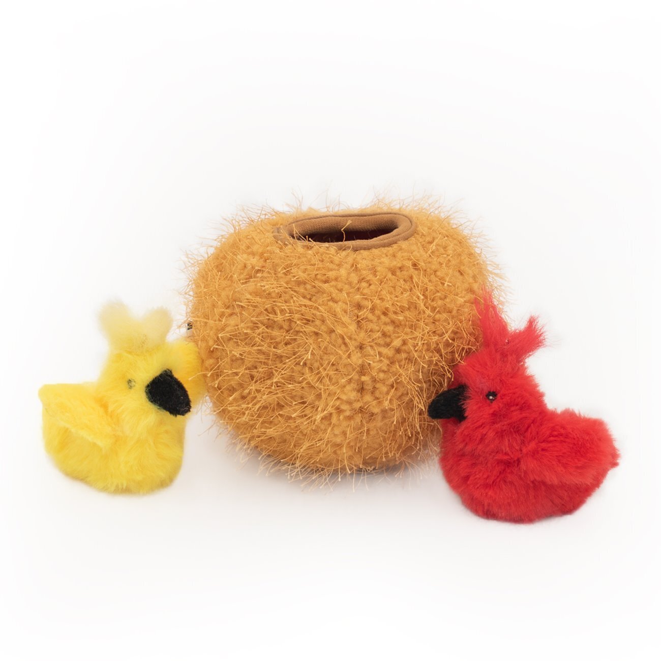 Zippy Paws ZippyClaws Burrow Birds in Nest Cat Toy