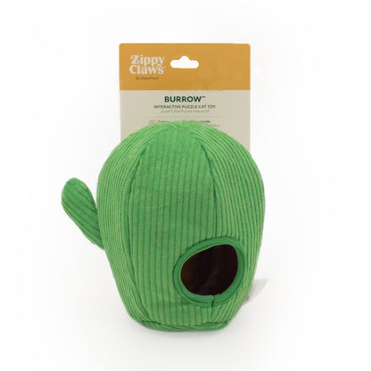 Zippy Paws ZippyClaws Burrow Snakes in Cactus Cat Toy