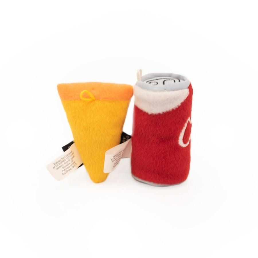 ZippyPaws ZippyClaws NomNomz Pizza & Cola Cat Toy