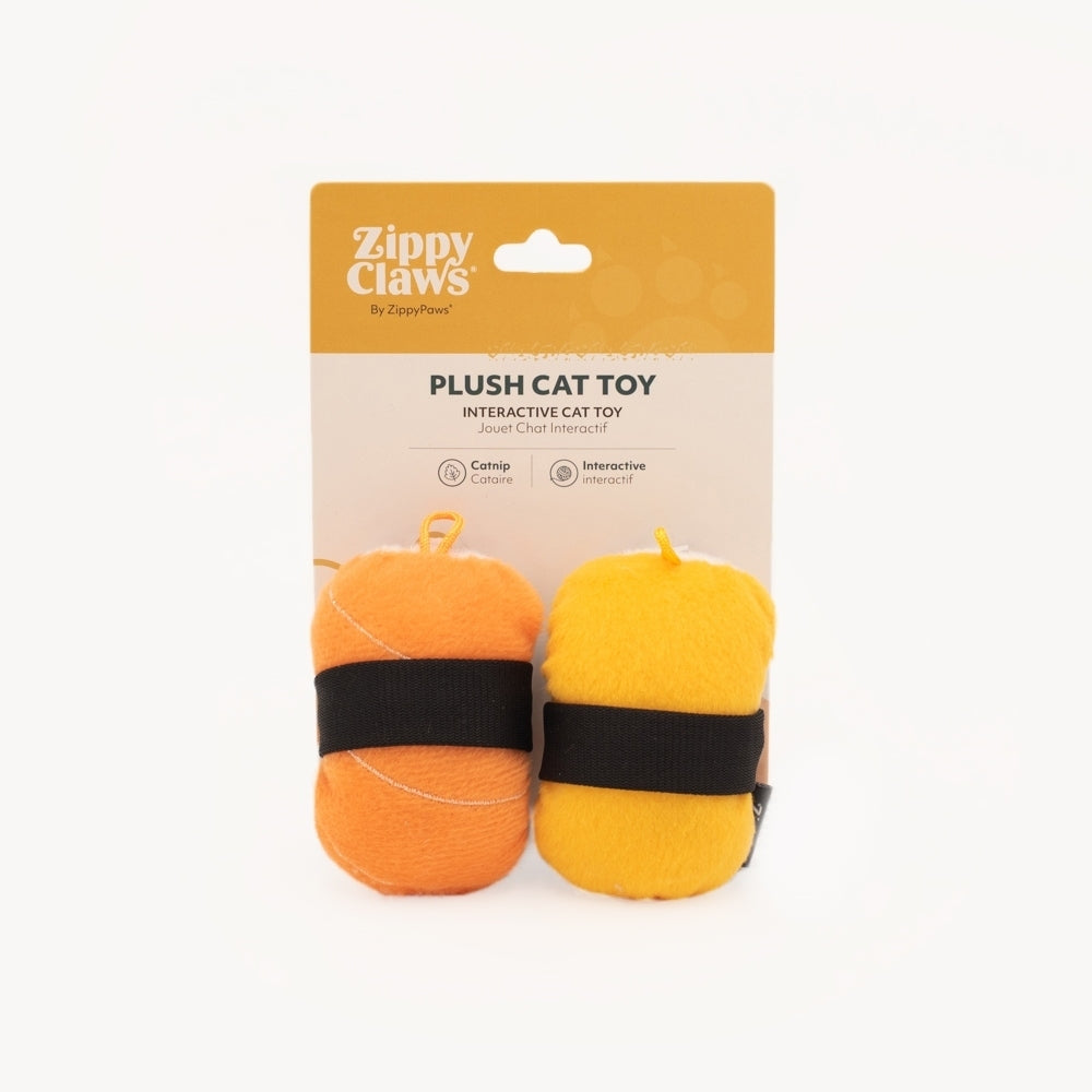 ZippyPaws ZippyClaws NomNomz Sushi Cat Toy