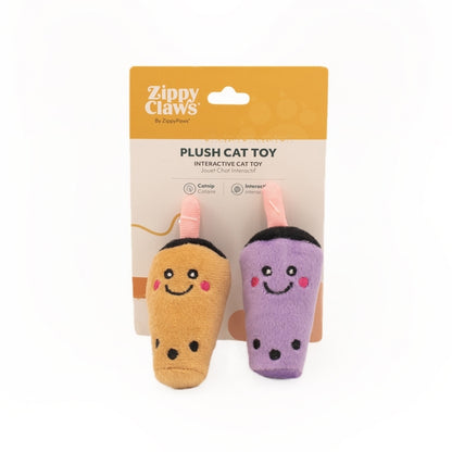 ZippyPaws ZippyClaws NomNomz Milk Tea & Taro Cat Toy