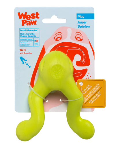 West Paw Tizzi Tug & Fetch Treat-Dispensing Dog Toy