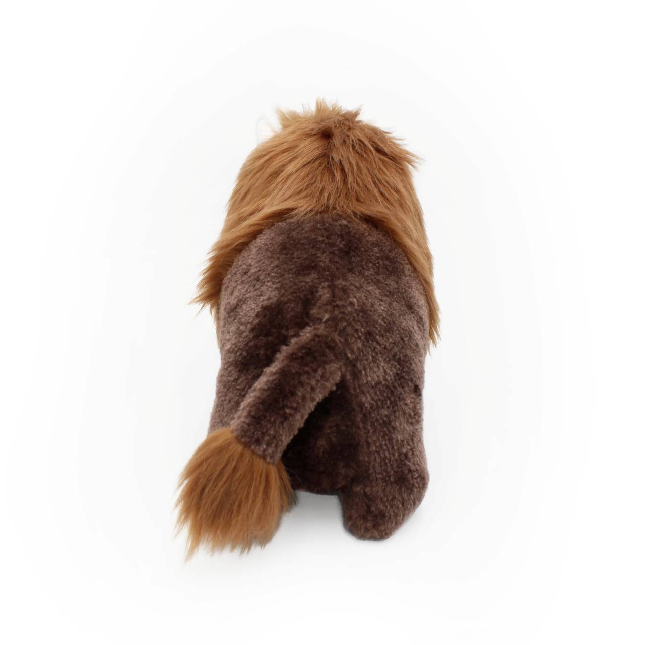 Zippy Paws Wooliez Billie the Bison Plush Squeaker Dog Toy