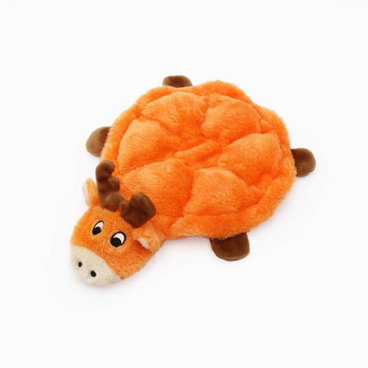 Zippy Paws Squeakie Crawler Moody the Moose Plush Squeaker Dog Toy